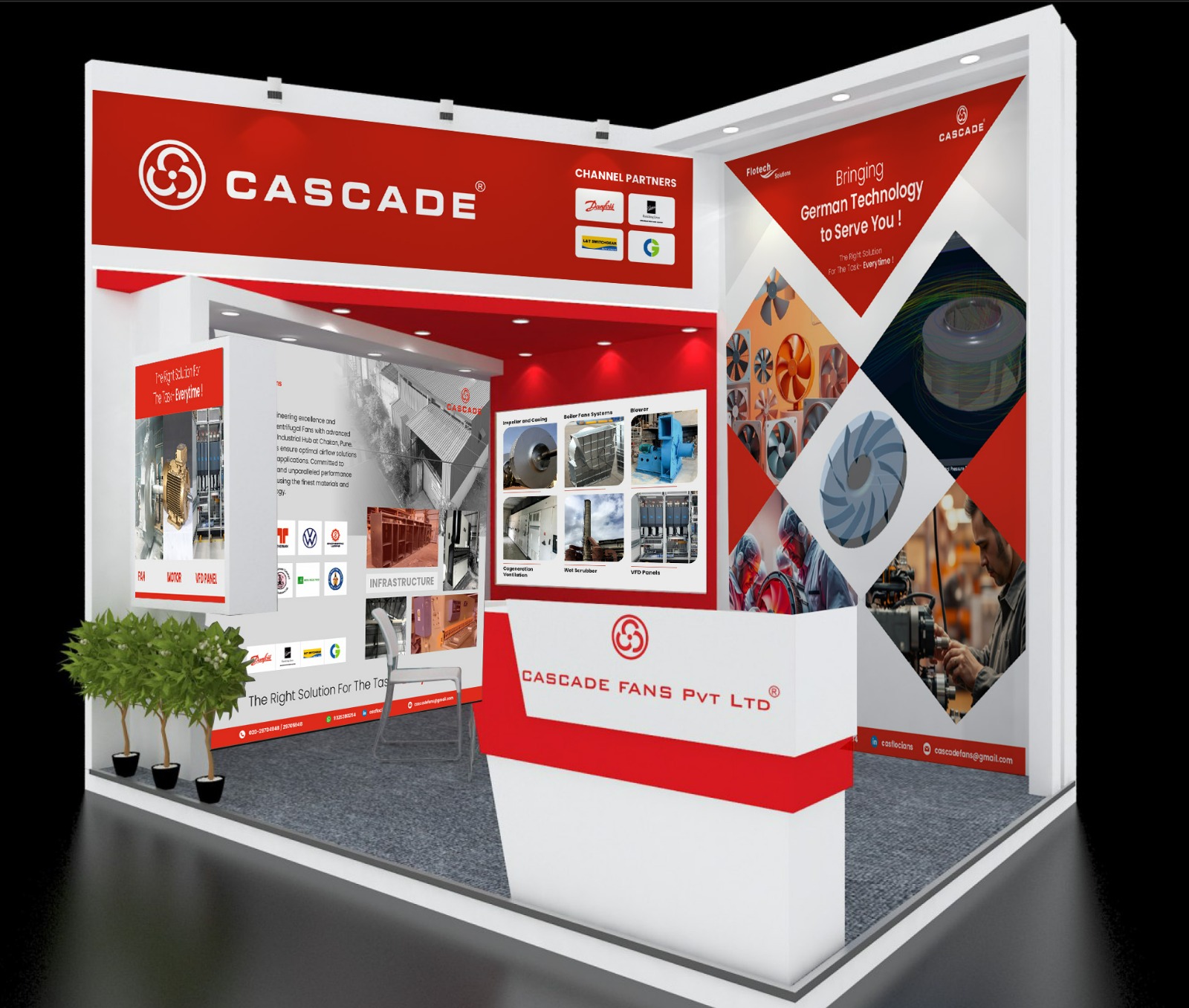 Industrial Exhibition Stall